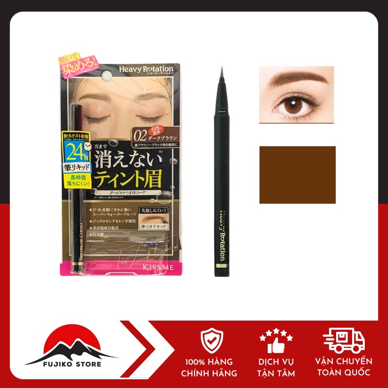 KISSME-but-ke-long-may-dang-nuoc-chong-troi-sieu-ben-02-nau-den KISSME - Bút kẻ lông mày dạng nước chống trôi, siêu bền màu (màu nâu đen - 02)