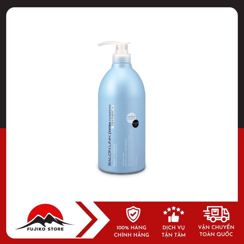 Dầu gội Salon Link Amino phục hồi và bảo vệ dành cho tóc khô KUMANO YUSHI