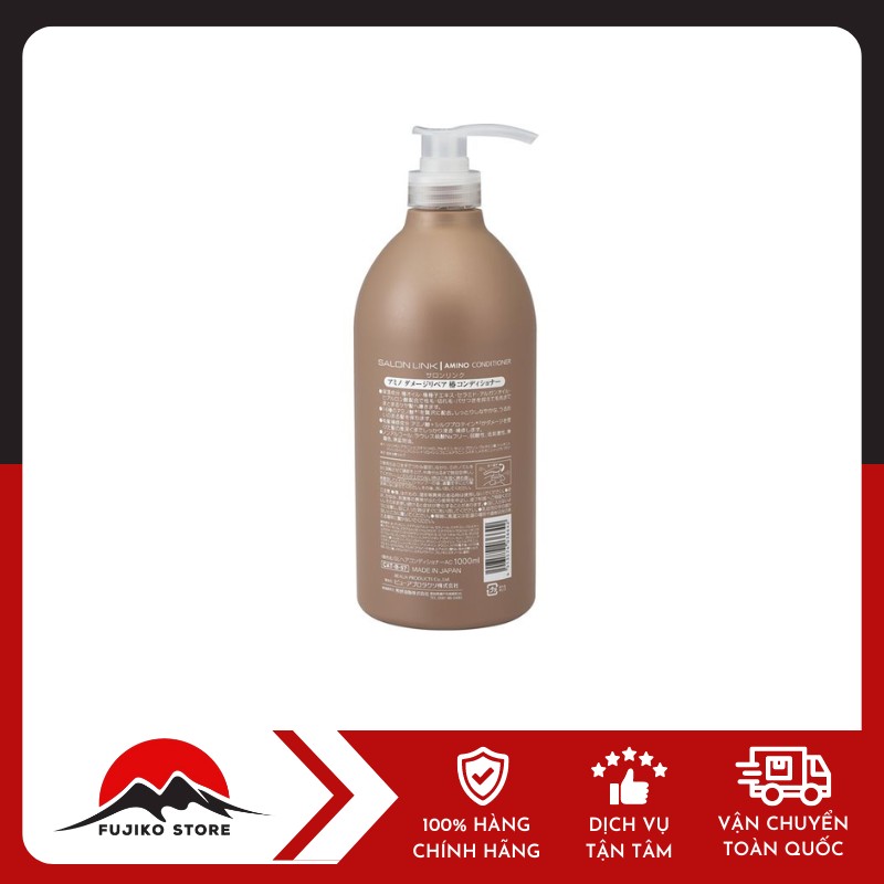 KUMANO-YUSHI-dau-xa-Salon-Link-1000ml-2 Dầu xả hoa trà phục hồi tóc hư tổn Salon Link KUMANO YUSHI