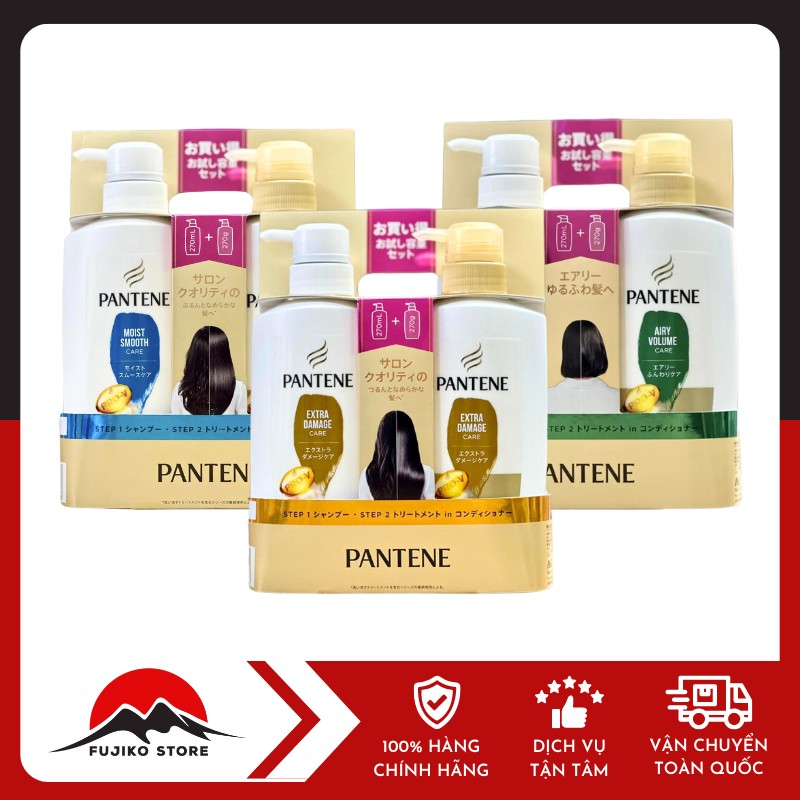 P&G-Set-goi-xa-Pantene-270ml-270g P&G - Set gội xả Pantene 270ml + 270g