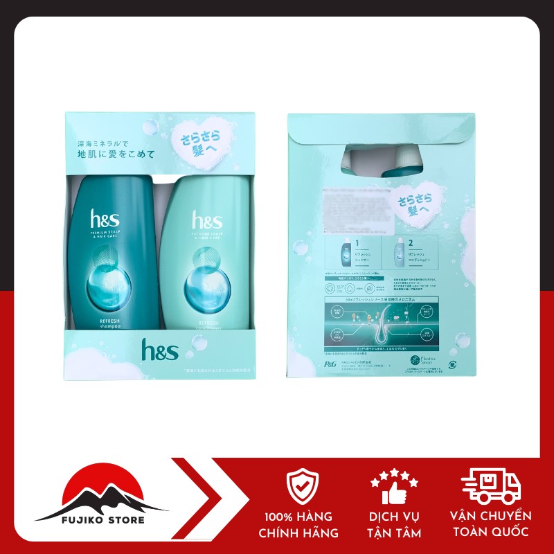 P&G-bo-dau-goi-xa-tri-gau P&G - Bộ gội xả H.S trị gàu và da đầu nhờn (350ml+350g)