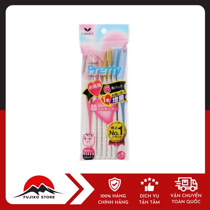 S SELECT-dao-cao-long-mat-6-chiec-1 Dao cạo lông mặt S SELECT