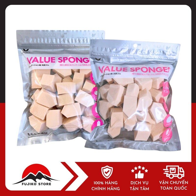 Mút trang điểm từ cao su thiên nhiên cho da nhạy cảm S SELECT