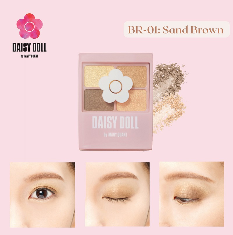 Bảng phấn mắt 4 màu DAISY DOLL