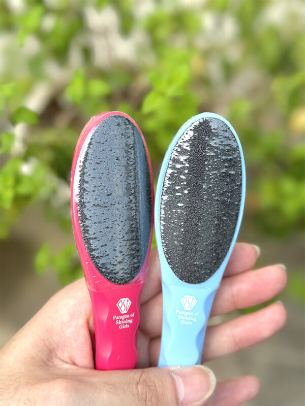 Dụng cụ chà gót chân 2 mặt màu xanh GREEN BELL