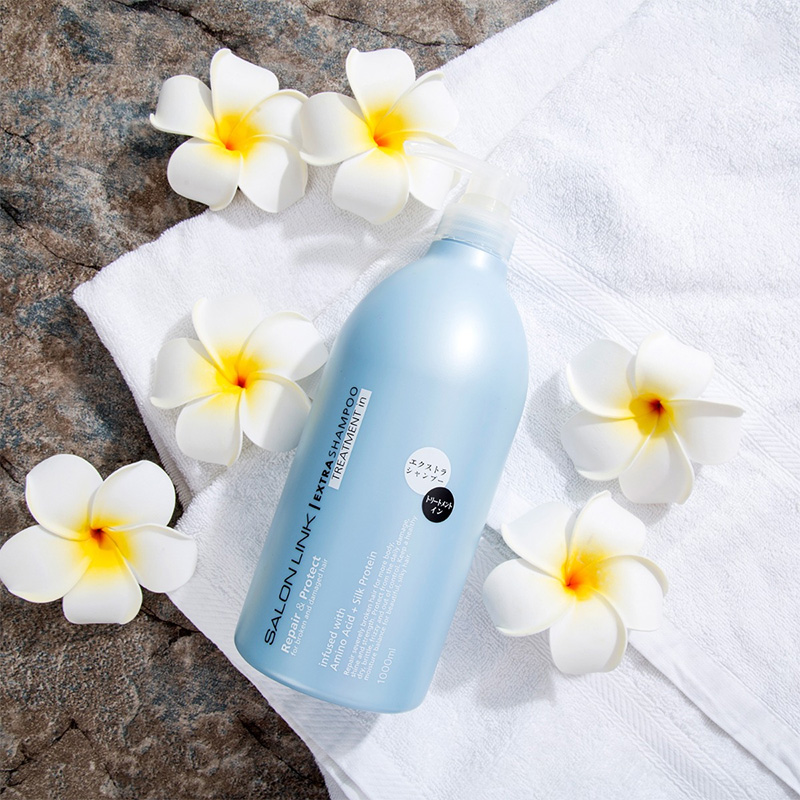 Dầu gội Salon Link Amino phục hồi và bảo vệ dành cho tóc khô KUMANO YUSHI