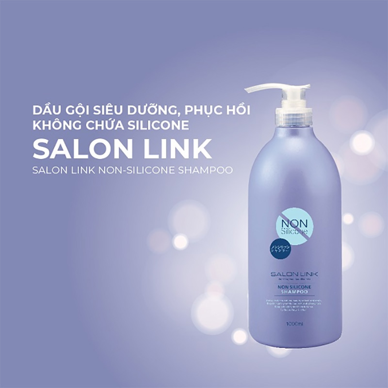 Dầu gội Salon Link không Silicone KUMANO YUSHI