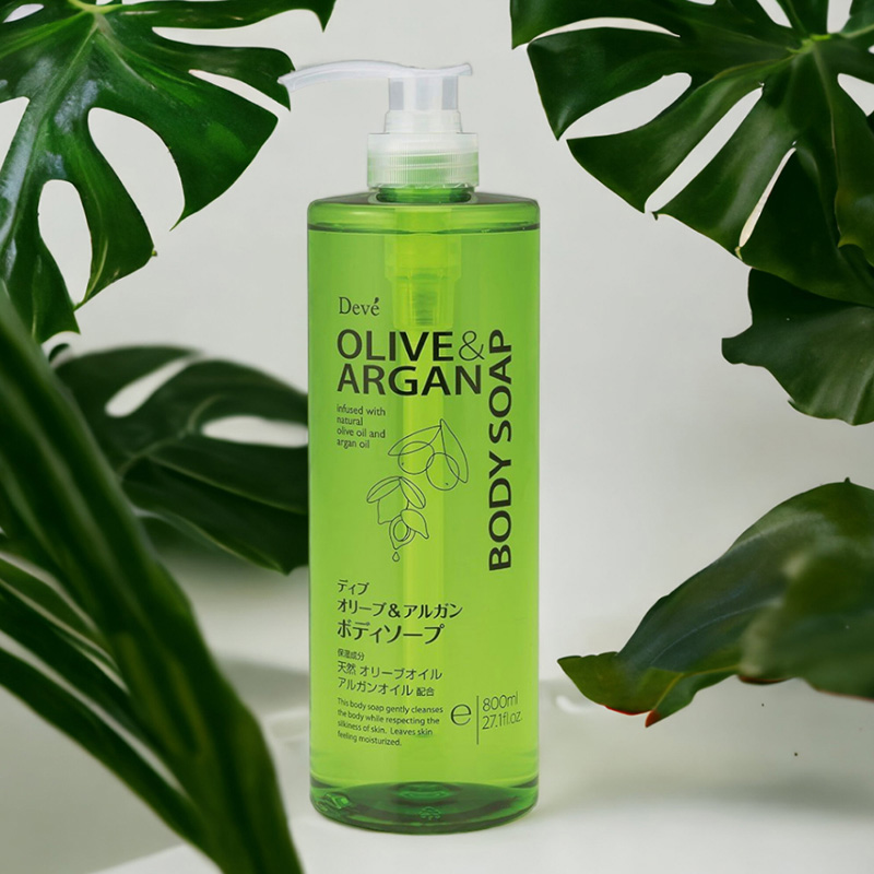 Sữa tắm DEVE chiết xuất dầu OLIVE ARGAN KUMANO YUSHI
