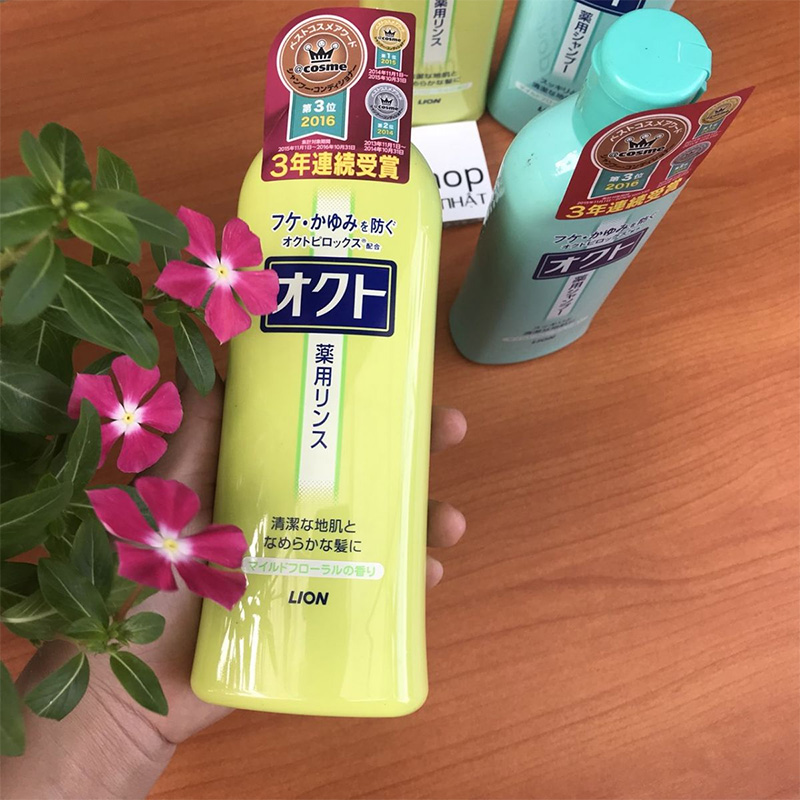 Dầu xả đặc trị gàu và ngứa da đầu LION