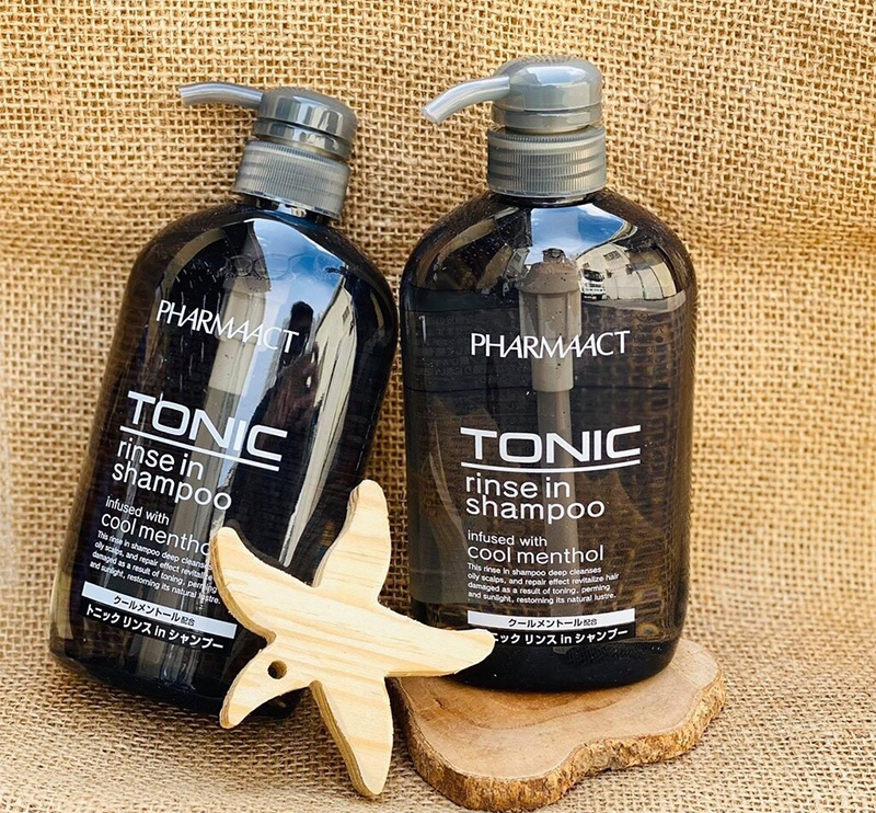 Dầu gội xả 2 in 1 trị gầu nam tonic PHARMAACT 600ml