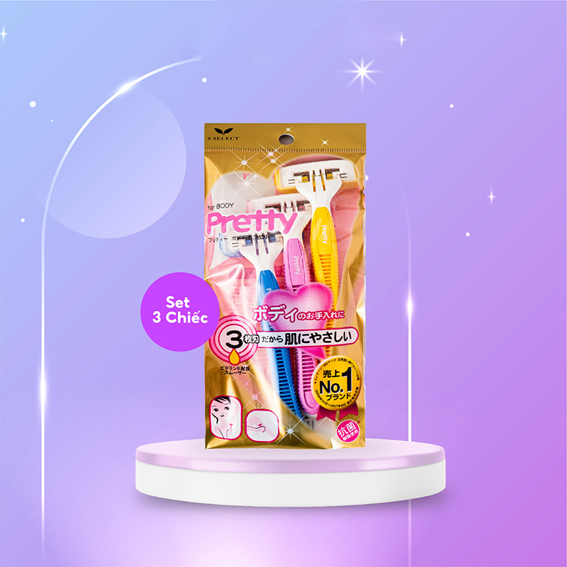 Dao cạo lông toàn thân 3 chiếc S SELECT