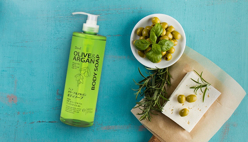 Sữa tắm DEVE chiết xuất dầu OLIVE ARGAN