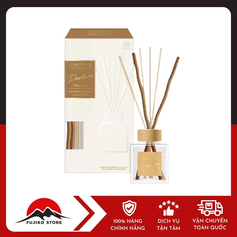 HAKUGEN - Bộ tinh dầu khuếch tán thơm phòng Earth Sukki-Ri hương nắng hạ tinh khôi