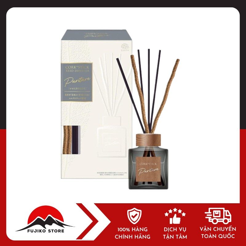 HAKUGEN - Bộ tinh dầu khuếch tán thơm phòng Earth Sukki-Ri hương suối rừng thuần khiết