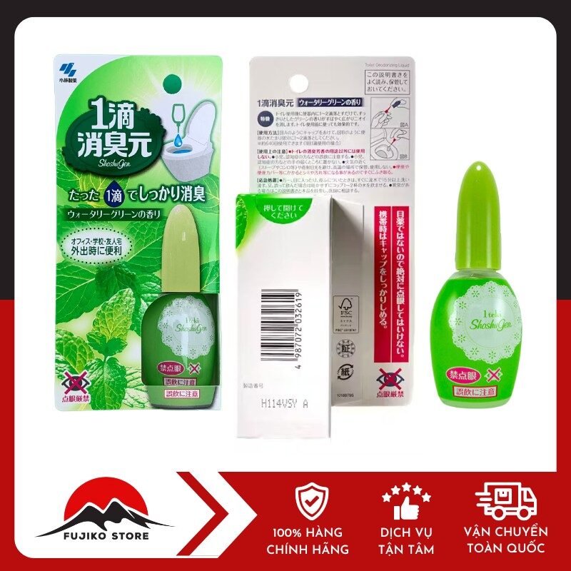 KOBAYASHI - Dung dịch thơm bồn cầu (bạc hà) 20ml