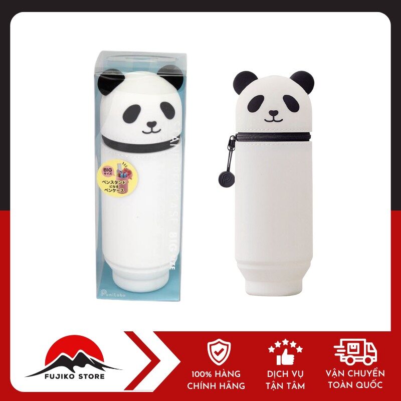 LIHIT LAB - Hộp đựng bút Smart Fit PuniLabo hình gấu Panda