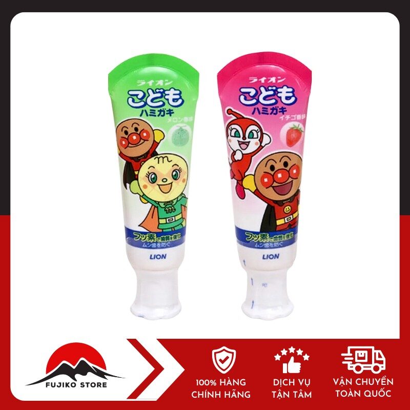 Kem đánh răng cho bé 40g LION