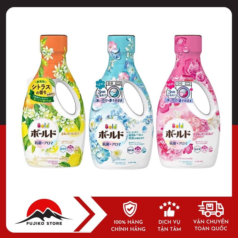 P&G - Nước giặt Bold 640g