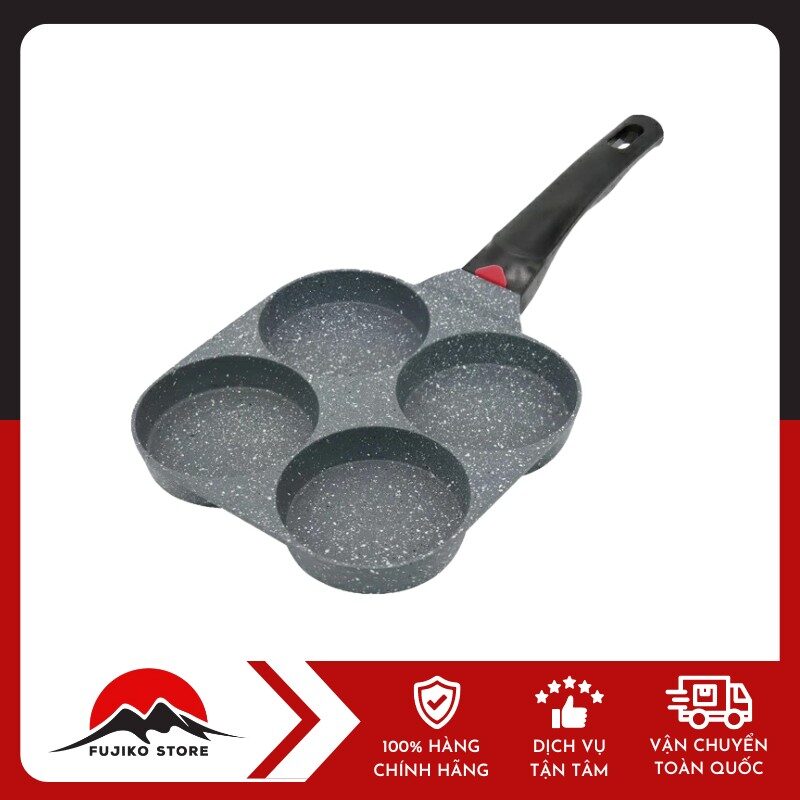 QUATTRO PAN - Chảo chống dính 4 ngăn vân đá cao cấp (dùng được bếp từ)