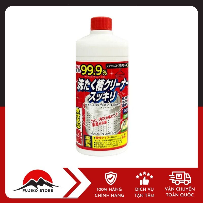 Dung dịch vệ sinh lồng giặt 550g ROCKET