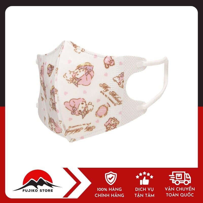 Set 5 khẩu trang Skater cho bé hình thỏ SKATER