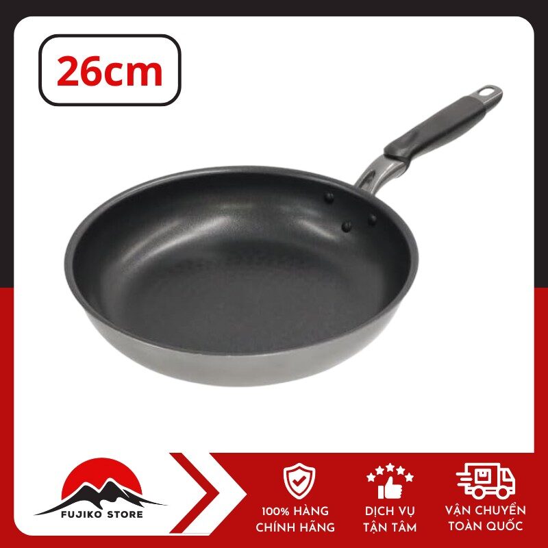 TAKEHARA - Chảo chống dính 5 lớp Puntec Musubi 26cm