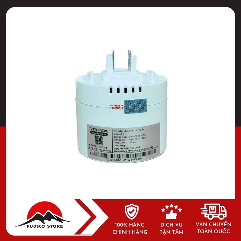 VITENDA - Ổ cắm bộ đổi nguồn từ 220V về 110V