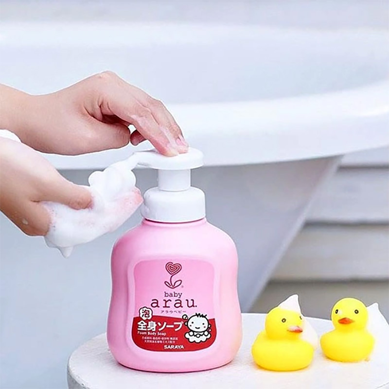 Sữa tắm gội thảo mộc dưỡng ẩm 450ml ARAU BABY