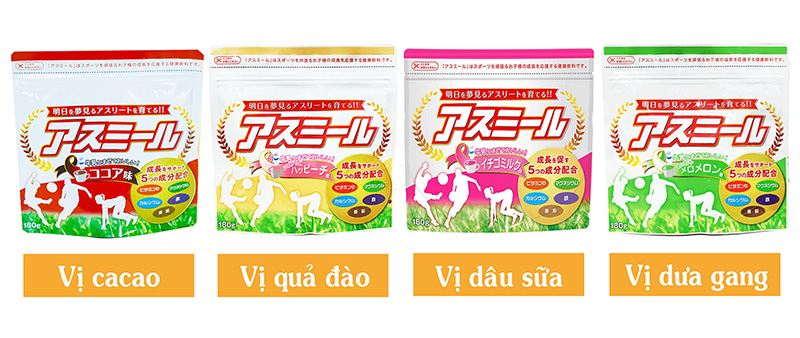 Sữa ASUMIRU phát triển chiều cao 180g