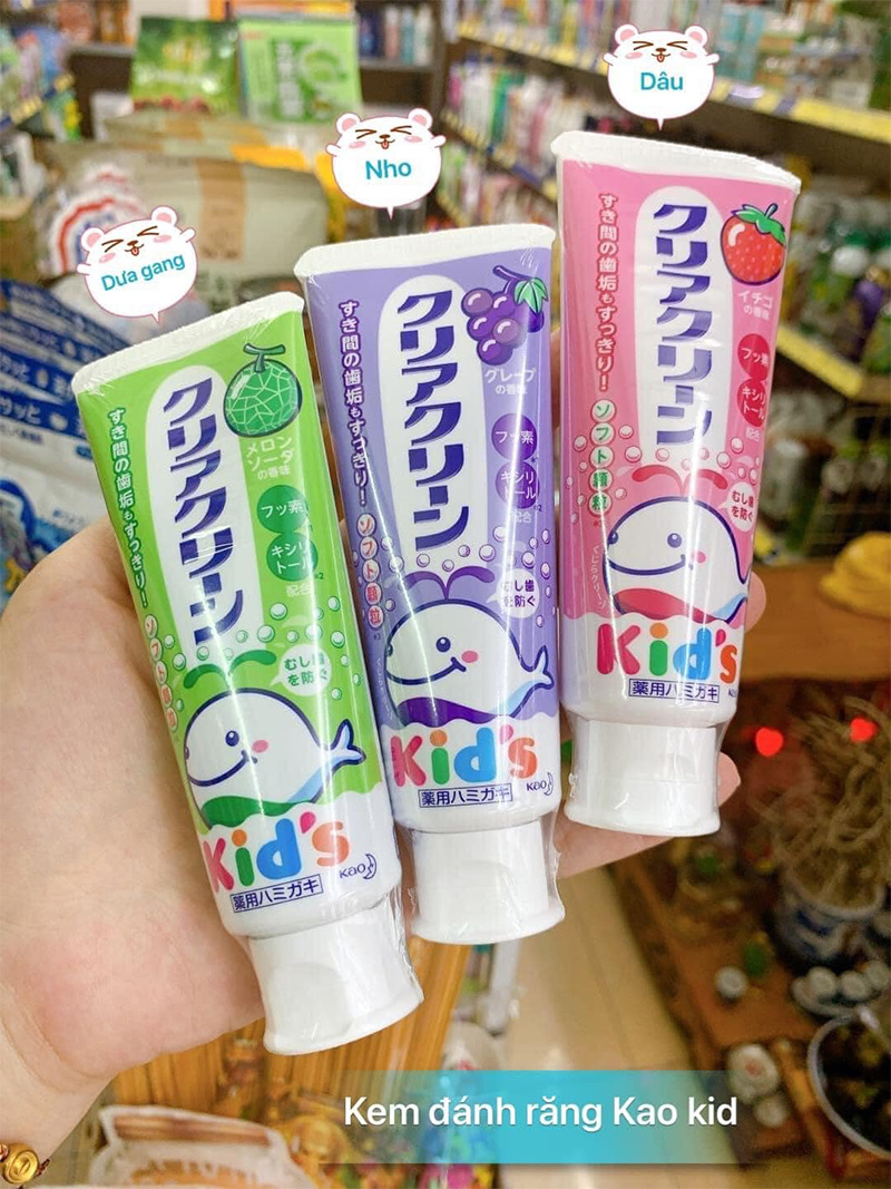 Kem đánh răng cho bé 70g KAO