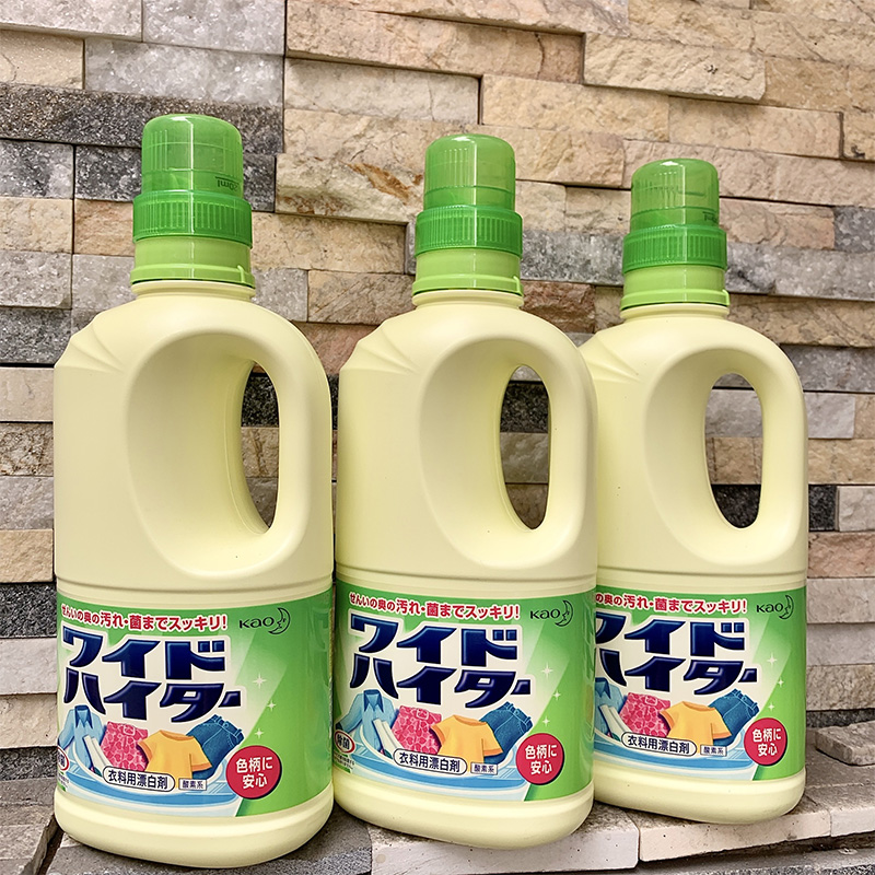 Nước giặt tẩy Wide Haiter cho quần áo màu 1000ml KAO