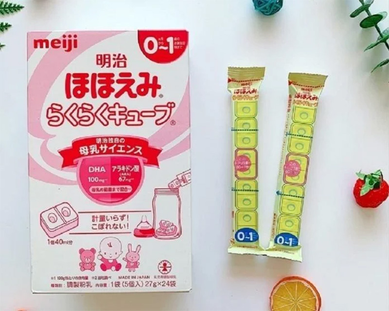 Sữa MEIJI số 0 cho bé từ 0-1 tuổi 24 thanh