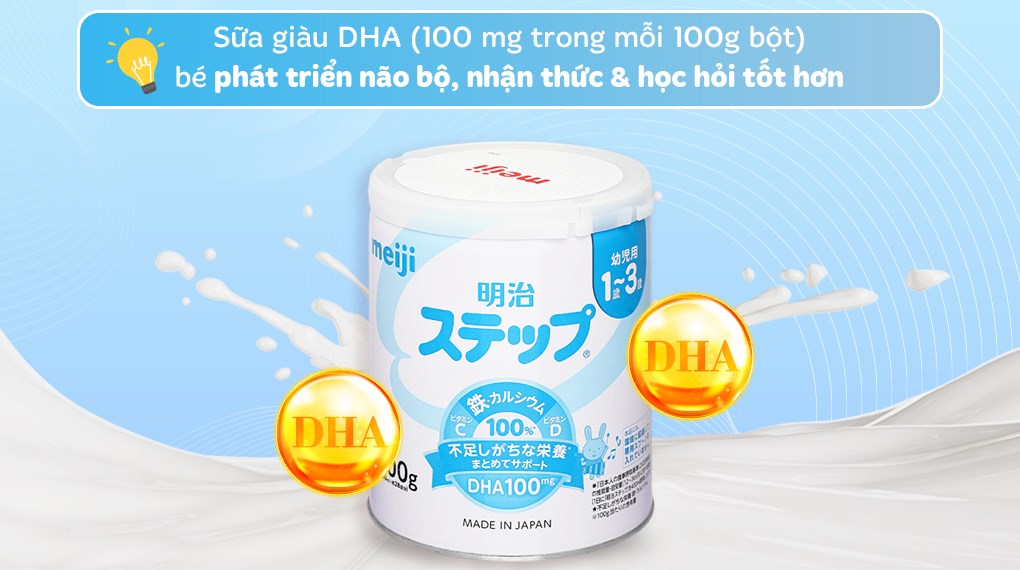 Sữa MEIJI số 9 cho bé từ 1-3 tuổi 800g