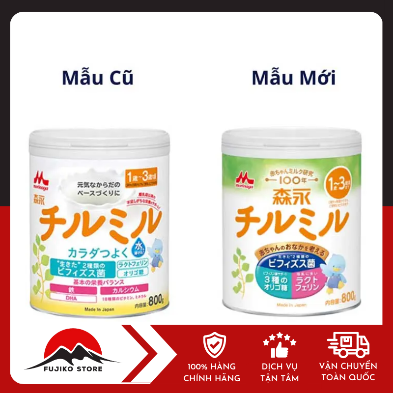 Sữa MORINAGA số 9 cho bé từ 1-3 tuổi 800g