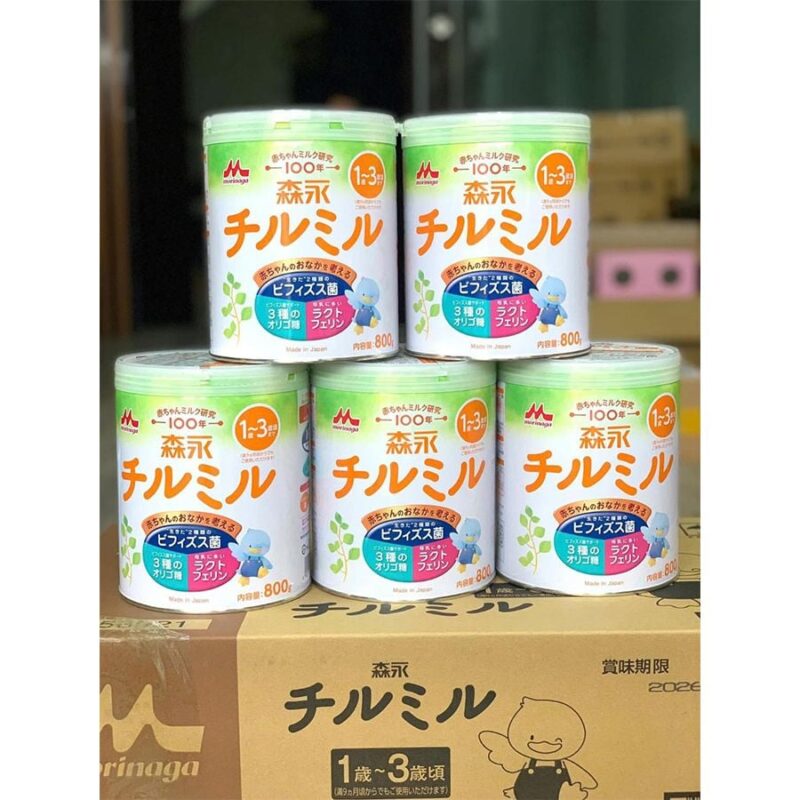 Sữa MORINAGA số 9 cho bé từ 1-3 tuổi 800g