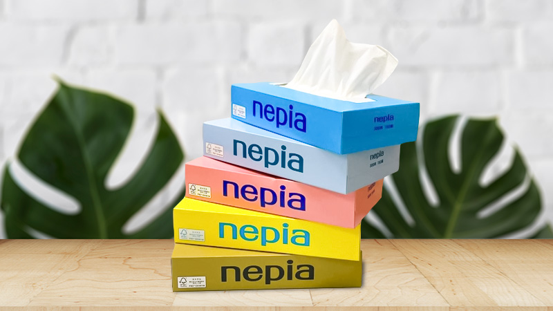 Set hộp giấy ăn (300 tờ x 5 hộp) NEPIA