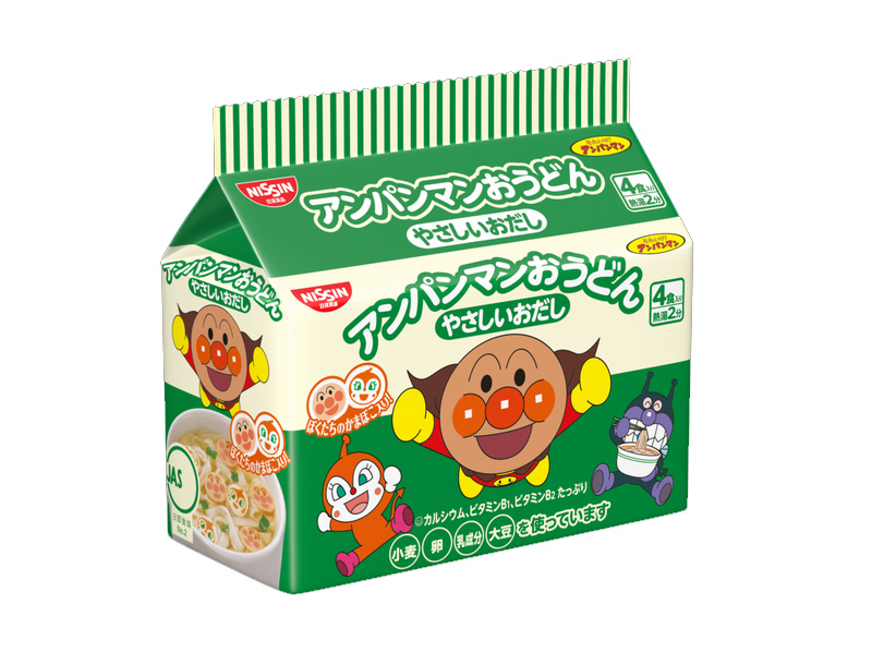 Mì udon Anpaman màu xanh 90g NISSIN