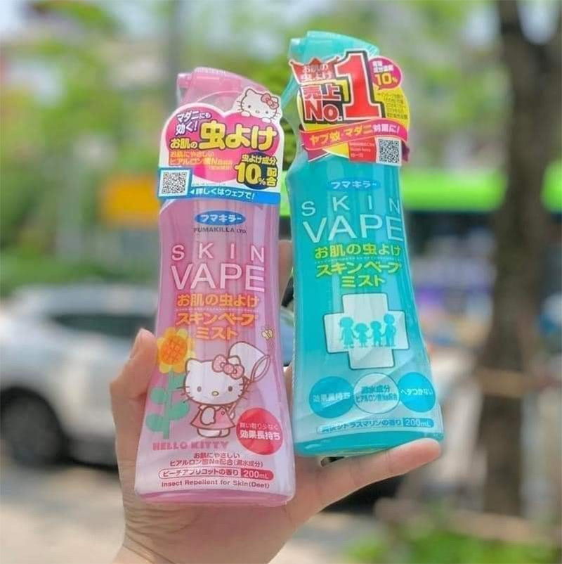 Xịt chống muỗi SKIN VAPE 200ml