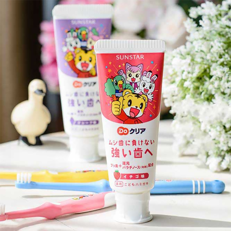 Kem đánh răng cho bé 70g SUNSTAR