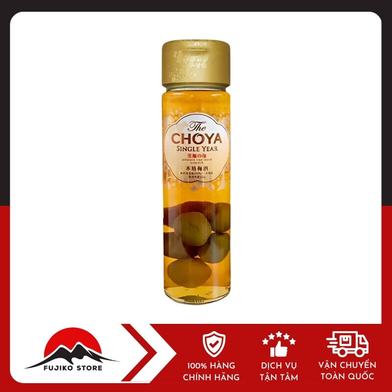 Rượu mơ Single Year có quả 650ml