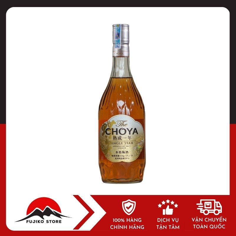 Rượu mơ Single year không quả 720ml