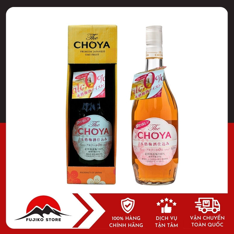 Rượu mơ CHOYA không cồn 700ml