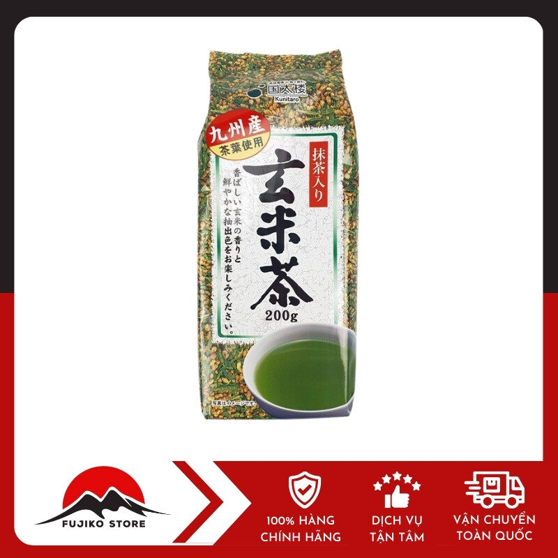 Trà xanh gạo lứt Kyushuu KUNITARO