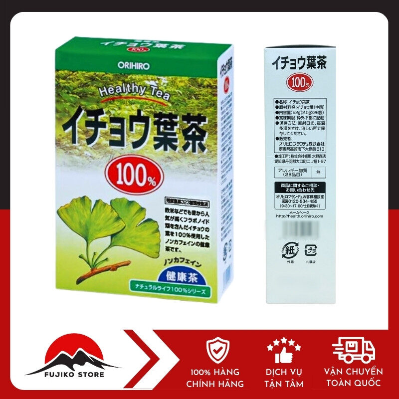 Trà lá bạch quả bổ não ORIHIRO