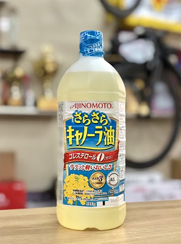 Dầu ăn AJINOMOTO Kanola chai 1000g
