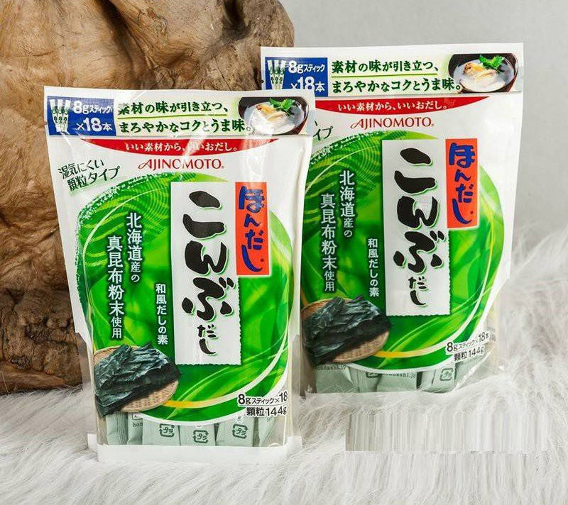 Hạt nêm tảo bẹ AJINOMOTO 8gx14 gói