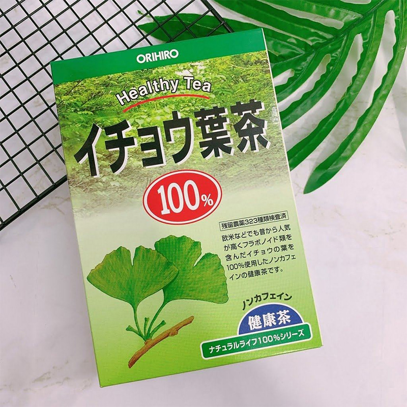 Trà lá bạch quả bổ não ORIHIRO