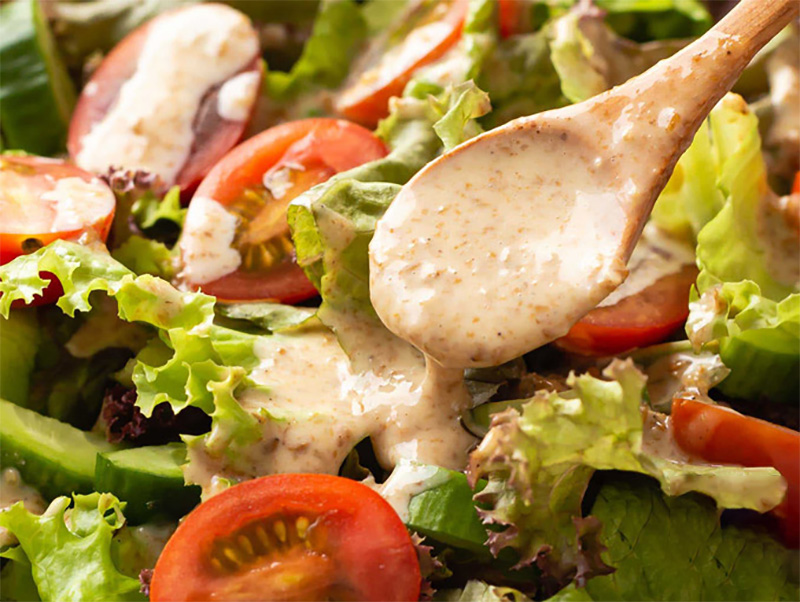 Sốt salad vị mè rang