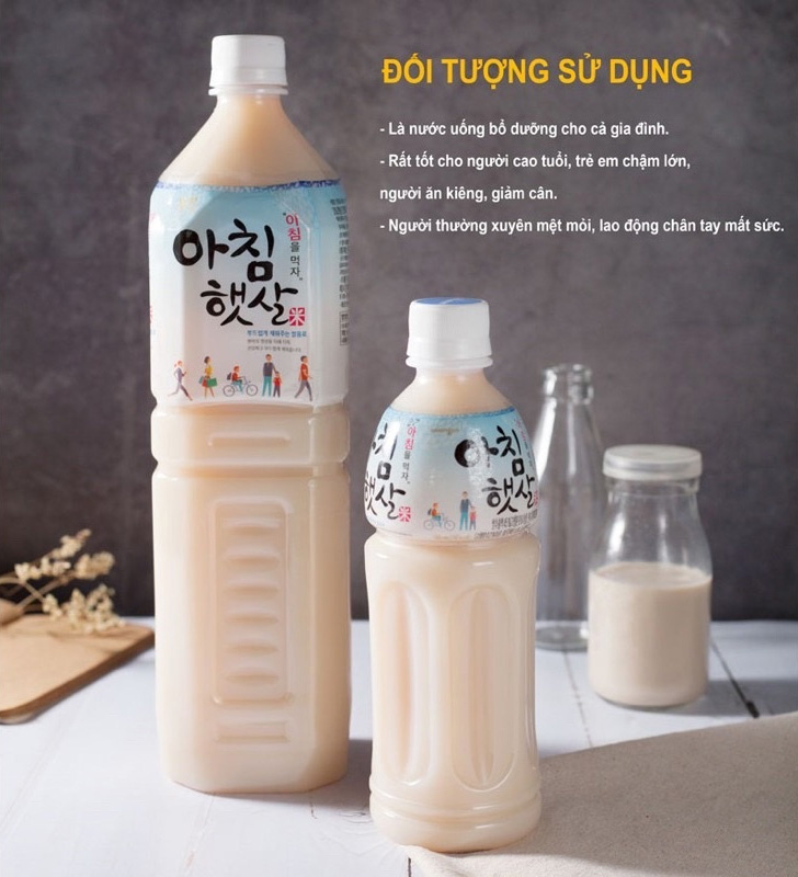 Nước gạo buổi sáng WOONGJIN 1500ml
