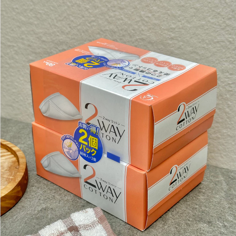 Bông tẩy trang cotton 2 mặt COTTON LABO